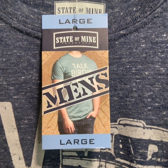 State of Mine Ultra Soft Graphic Tee Large NWT - Picture 3 of 4